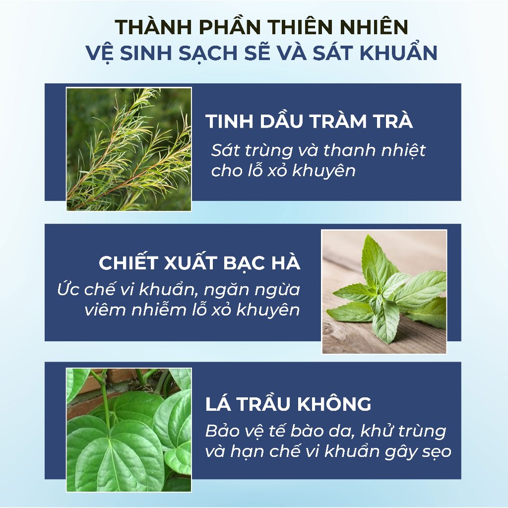 Vệ sinh lỗ xỏ khuyên tai đồ vệ sinh lỗ tai Bellena Piercing Clean & Care