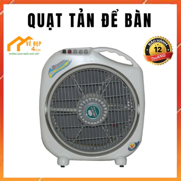 Quạt hộp để giường tản gió điện cơ X19 cao cấp, Quạt tản gió quạt để bàn quạt mát cho bé chạy êm