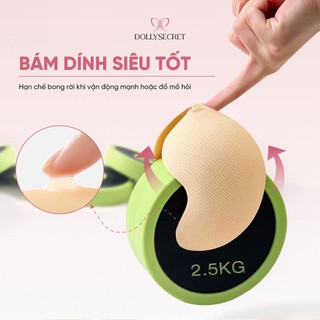 Áo Dán Ngực Dáng Xoài Độn Ngực Tạo Khe DOLLYSECRET Chống Tụt Tái Sử Dụng Nhiều Lần