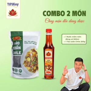 Combo Nấu Ăn Tại Nhà Tảo Xoắn Chile 200g + Nước Mắm Đông Cô 500ml