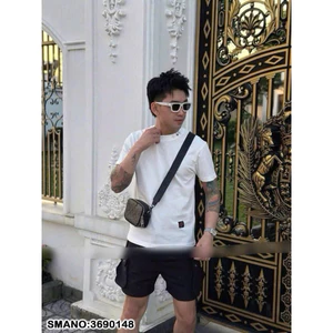 Áo Phông Đшив Đính Khuy Đơn Giản Nam/Nữ