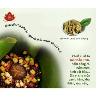 Hạt Nêm Tảo Xoắn Chile 150g - Chay Mặn Đều Dùng Được - TiPiKay Shop