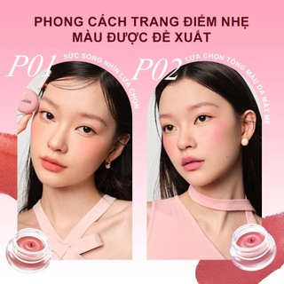 Son Và Má Kem UKISS Pudding Lip Đa Công Dụng Mềm Mịn Dễ Tán Che Rãnh Môi Tốt Nhập Khẩu Chính Hãng