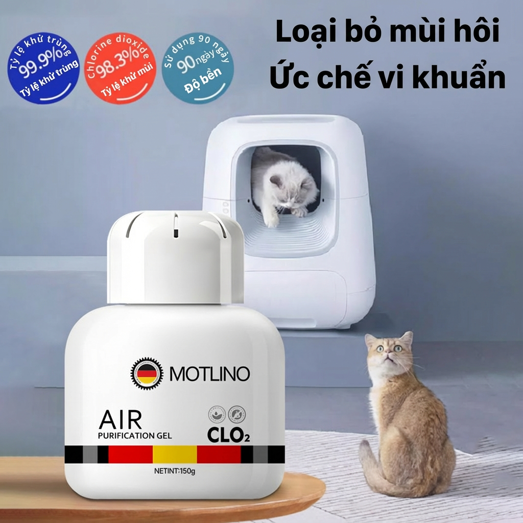 Công nghệ Đức Không gian sạch mùi xịt khử mùi chó mèo, khử mùi trong nhà, xe hơi và phòng kín - mua 1 tặng 1