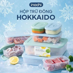Hộp trữ đông thực phẩm Inochi cao cấp - bảo quản, trữ đông thực phẩm