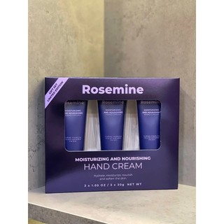 Set 3 tuýp kem tay Rosemine kem dưỡng da tay Rosemine dưỡng ẩm bảo vệ và nuôi dưỡng da tay 30g - Kosmi Beauty