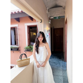 Áo dây xô hoa thắt nơ Ma Vie