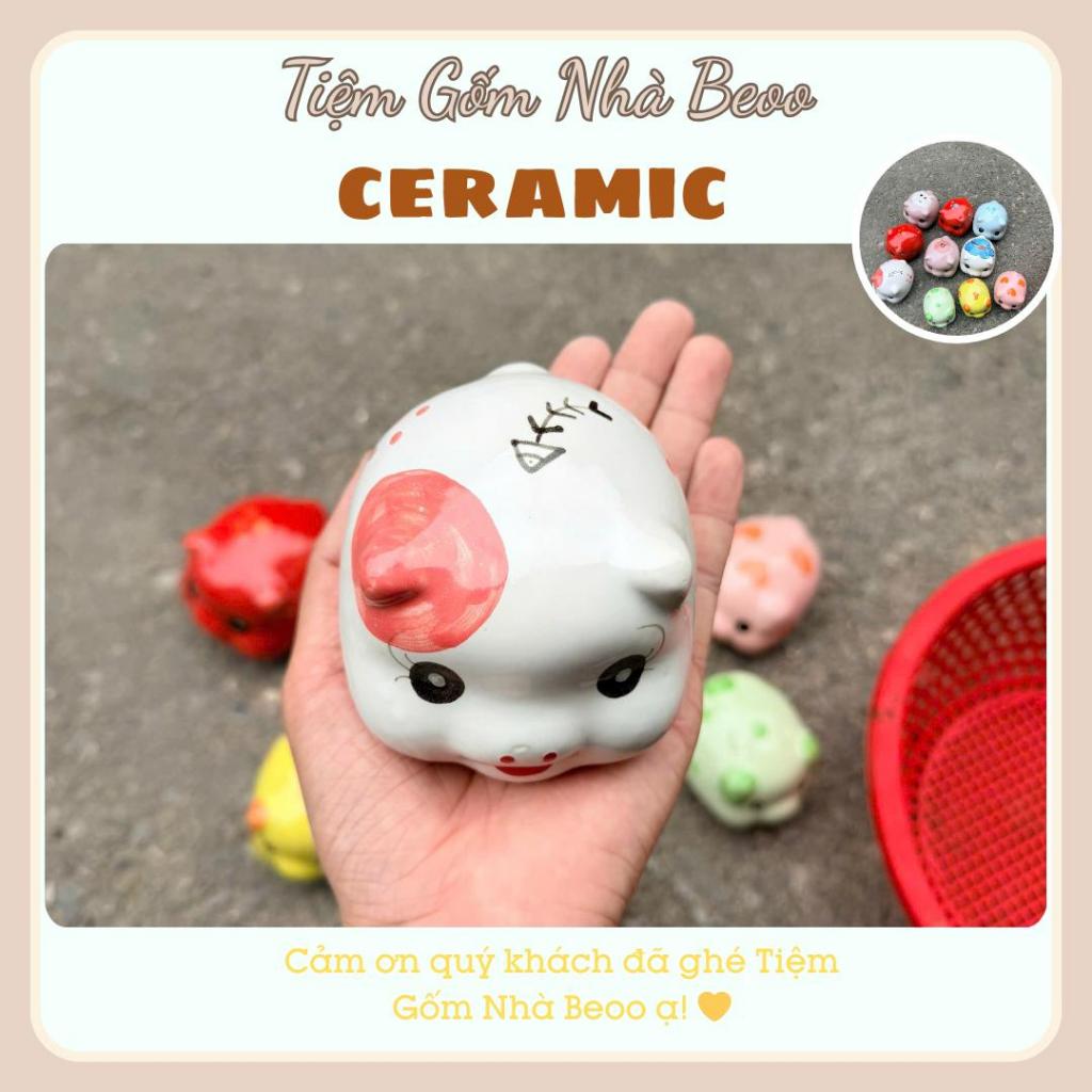 Heo đất mini cóc decor siêu xinh , trang trí bàn học