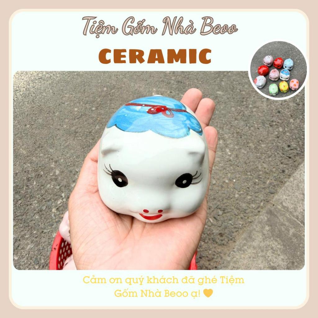 Heo đất mini cóc decor siêu xinh , trang trí bàn học