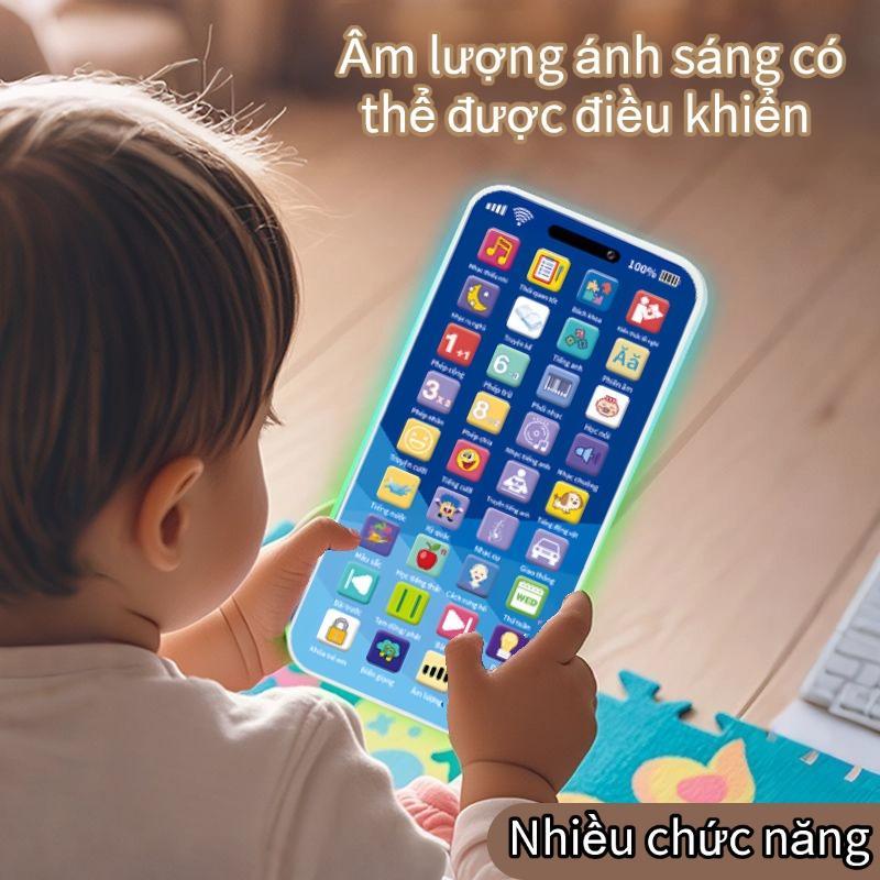 Điện thoại đồ chơi trẻ em – Nhạc thiếu nhi tiếng Việt, đèn LED, hỗ trợ giáo dục sớm