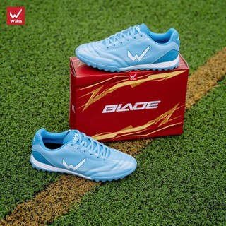 Giày Đá Bóng Wika Blade cho sân cỏ nhân tạo, đế thuần cao su, khâu full mũi chắc chắn
