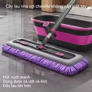 Cây lau nhà san hô tự vắtThông Minh Xoay 360 Độ