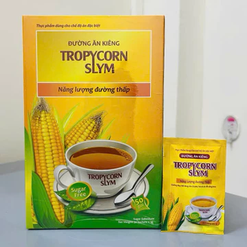 Đường bắp ăn kiêng Tropycorn Slym không chưa đường không gây tăng đường huyết, dùng được cho người tiểu đường