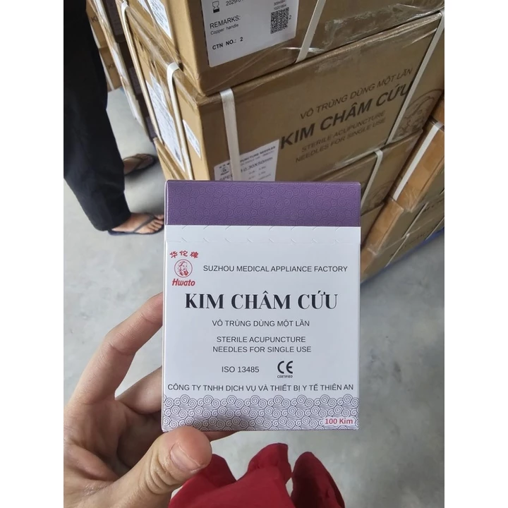 Kim Châm Cứu HOA ĐÀ CÁN ĐỒNG- Kim Châm Cứu vô trùng dạng vỉ – 6