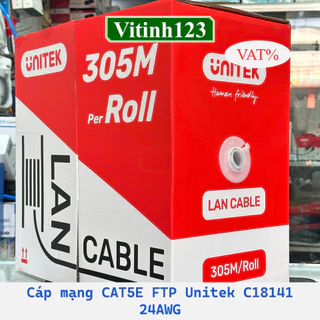 Dây mạng Cat5e Cat6 UNITEK C18130, UNITEK C18141, C18136GY