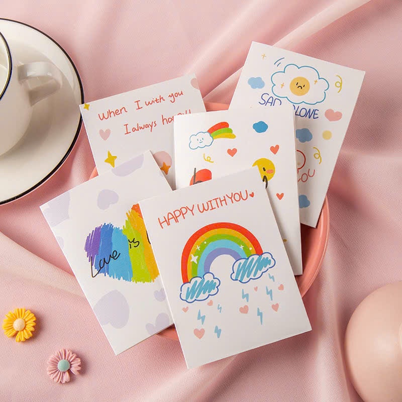 Thiệp chúc mừng nhắn gửi yêu thương- Thiệp Mini Chúc Mừng Sinh Nhật, Cảm Ơn, Lễ Tết