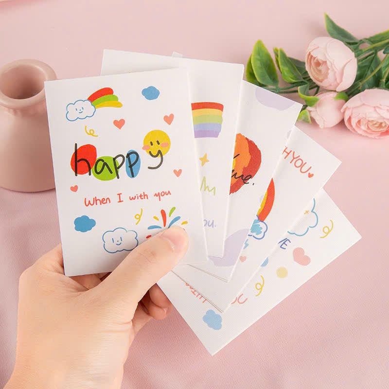 Thiệp chúc mừng nhắn gửi yêu thương- Thiệp Mini Chúc Mừng Sinh Nhật, Cảm Ơn, Lễ Tết