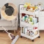 SUNNY 3/4/5 Tầng Xe Đẩy Sức Kệ đựng Đựng Đồ Có Tay Vịn Xe Đẩy Để Đồ Đa Năng Kệ Tiện Lợi Giá Lưu Trữ