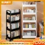SUNNY 3/4/5 Tầng Xe Đẩy Sức Kệ đựng Đựng Đồ Có Tay Vịn Xe Đẩy Để Đồ Đa Năng Kệ Tiện Lợi Giá Lưu Trữ