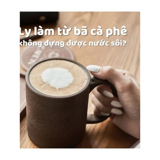 Ly Bã Cà Phê AirX Coffee – Ly Uống Cà Phê Tái Chế Thân Thiện Môi Trường – Ly Mug 400ml