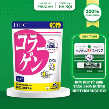 Viên uống bổ sung Collagen DHC Collagen Nhật Bản 30 - 90 ngày giúp đẹp da, chống lão hóa