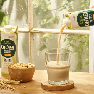 Thức uống 20g đạm thực vật 100% TPBS Nucare All Protein Plant Based Savory Grain 250ml x 24 hộp Hàn Quốc chính hãng