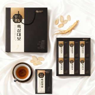 Nước uống hắc sâm Black Ginseng Royal Treasure 40 mlx24 gói Daesang Wellife Set quà sang trọng Hàn Quốc