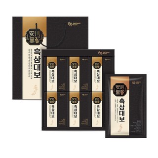 Nước uống hắc sâm Black Ginseng Royal Treasure 40 mlx24 gói Daesang Wellife Set quà sang trọng Hàn Quốc