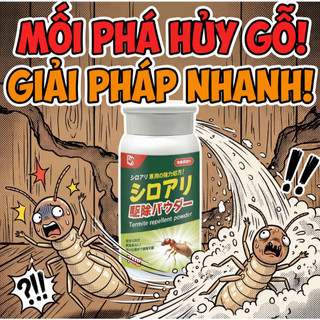 🐜 10 năm ngôi nhà an toàn 🐜 bột diệt mối  thuốc diệt mối PHÁ HỦY TỔ MẠNH MẼ
