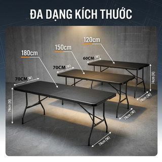 Bàn ghế gấp, bàn cắm trại dã ngoại di động, chống nước, chống nắng và dễ dàng vệ sinh