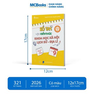 Sách - Sổ Tay Kiến Thức Khoa Học Xã Hội Lịch Sử – Địa Lí Lớp 9