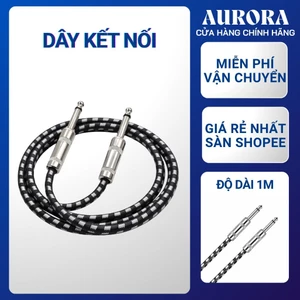Dây 2 Đầu 6 Ly Aurora Harmony - Kết Nối Micro, Mixer, Amply, Vang, Cục Đẩy - Dài 1m