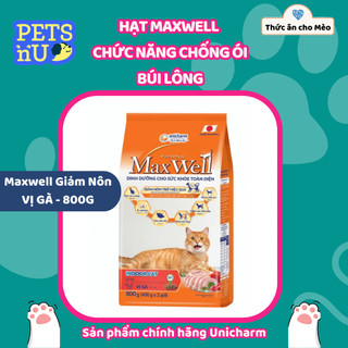 [CHÍNH HÃNG] Hạt Maxwell / Silverspoon hạt cho mèo hỗ trợ tiết niệu / búi  cân bằng dinh dưỡng dành cho mèo mọi lứa tuổi