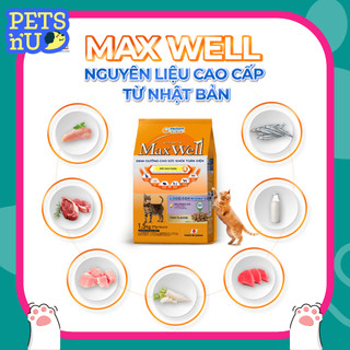 [CHÍNH HÃNG] Hạt Maxwell / Silverspoon hạt cho mèo hỗ trợ tiết niệu / búi  cân bằng dinh dưỡng dành cho mèo mọi lứa tuổi