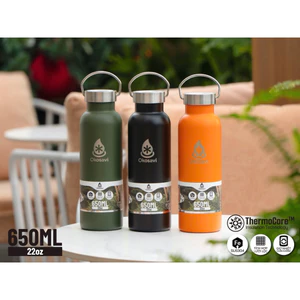 Bình giữ nhiệt chính hãng Okosavi 650ml, giữ nóng lạnh 8-20h, bảo hành 1 năm