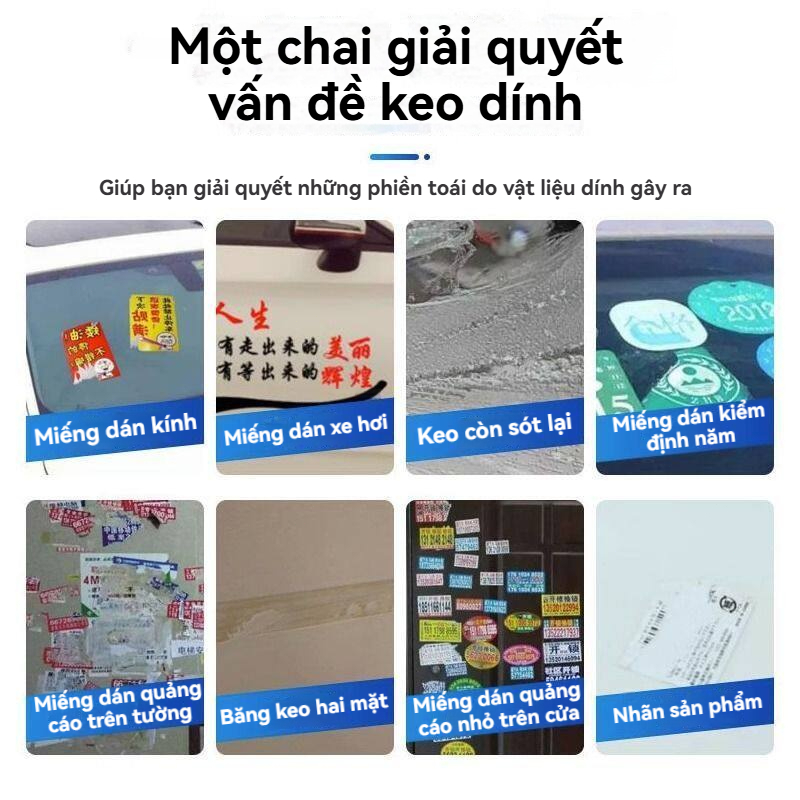 đa năng hiệu quả trên Nước tẩy keo,Dung Dịch Tẩy Keo Băng Dính, Làm Sạch Mọi Vết Keo, Băng Dính, Chỉ 3 Giây, Nhiều bềmặt