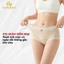Quần Lót Nữ AMYBRA Cotton Kháng Khuẩn Dáng Đùi, Quần Boxer Nữ Viền Ren Gợi Cảm L5918