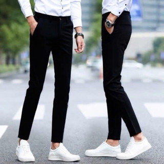 Quần Tây Âu Co Dãn 4 Chiều 100% Cotton Chống Nhăn Không Ra Màu Dày Mềm Mịn Thấm Hút Mồ Hôi