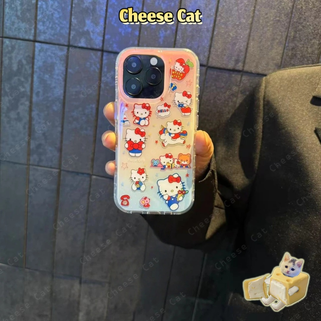 ốp Kitty ốp điện thoại hình mèo con dễ thương cho iPhone 13 14 15 16 11 12 17 Pro Max 17 Air 6 7 8 Plus XR Xs Max