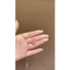 Dây chuyền cỏ 4 lá hồng cao cấp đồng trắng si kim thanh lịch