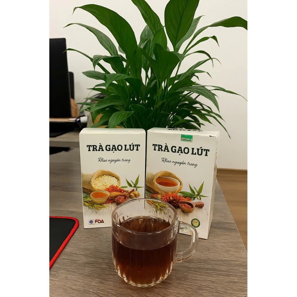 ✅ [Chính Hãng] Trà giảm cân Gạo Lứt Kỳ Tử Hộp 20 Gói ✅ Trà giảm béo Mix 8 Vị Thảo Mộc đốt mỡ thừa giữ dáng đẹp eo thon