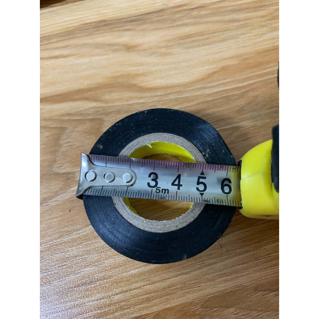 Băng keo điện, băng dính điện 6cm x 2cm  - màu đem siêu dai, siêu dính