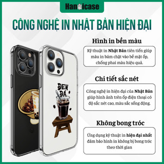 Ốp Lưng Điện Thoại Han icase Cho iPhone 12 13 14 15 16 17 Độc Quyền Chống Sốc Cây Xanh Chung Cư Cũ