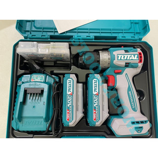 TOTAL Máy khoan không chổi than không búa 20V TDLI20602 . TDLI206021