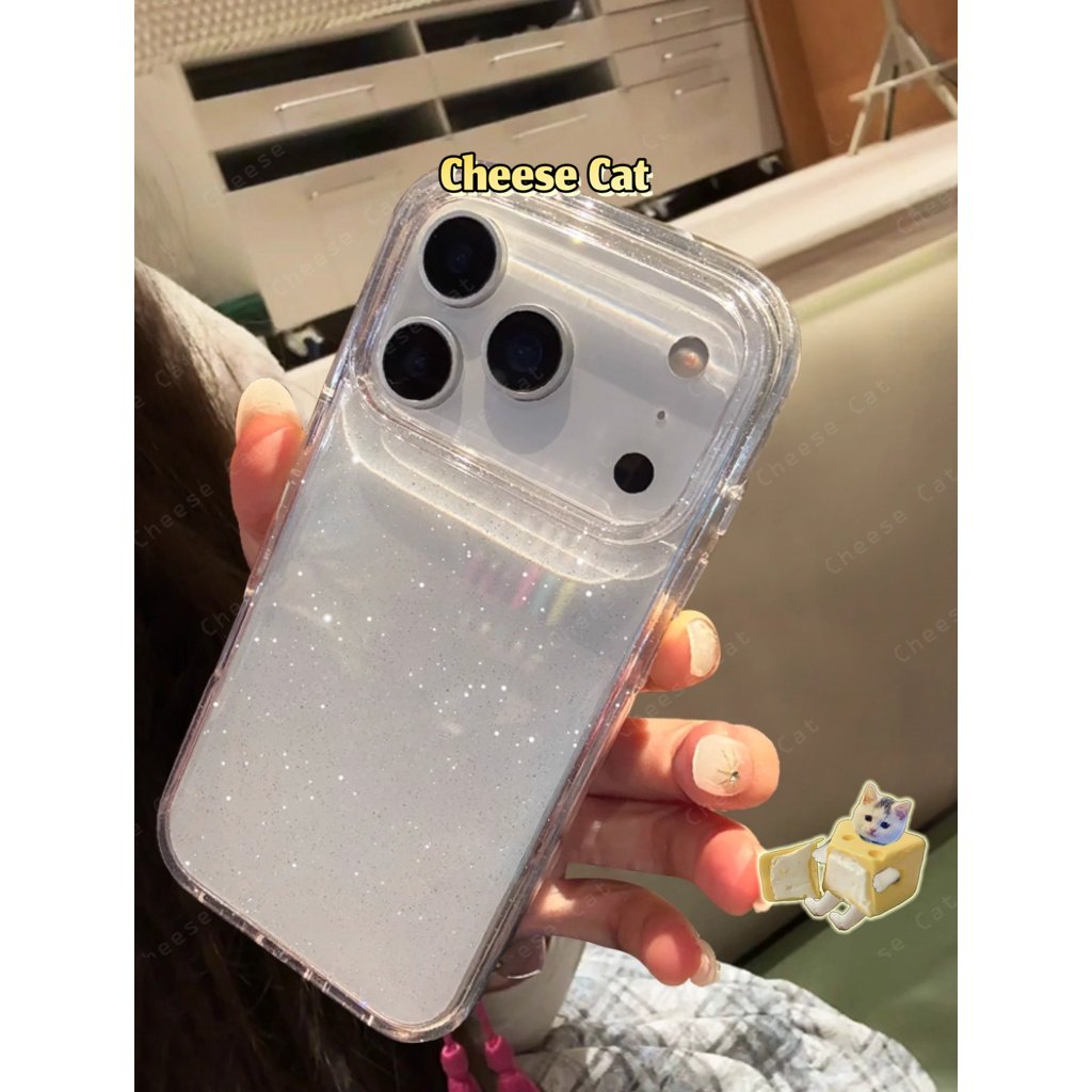 Ốp điện thoại lấp lánh tối giản có đính sequin cho iPhone 17 Pro Max dành cho iPhone 11 12 13 14 15 16 Xs Max 7 Plus