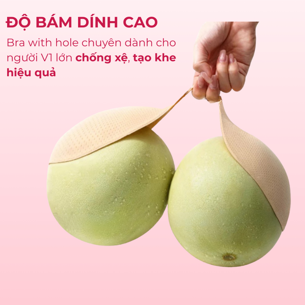 Miếng Dán Ngực Tạo Khe Cài Trước Adore Bra With Hole – Bí Quyết Tự Tin Vòng 1 Quyến Rũ | BigBuy360 - bigbuy360.vn