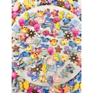Set 50/100 Túi Mù Charm Sinh Vật Biển Dễ Thương - Quà Tặng Dành Cho Bé ( Giao Mẫu Ngẫu Nhiên)