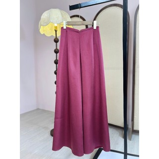 Quần lụa ống rộng nhiều màu