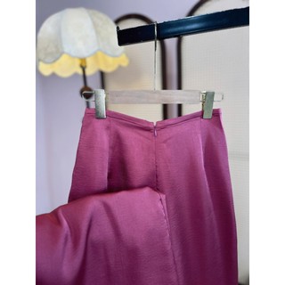 Quần lụa ống rộng nhiều màu