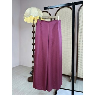 Quần lụa ống rộng nhiều màu